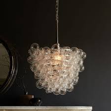 Droplet Glass Pendant Bubble Chandelier Contemporary Chandelier Round Pendant Light