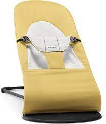 Bol Com Babybjorn Wipstoel Balance Soft Geel Grijs Cotton Jersey