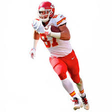 About this sports courier nfl video: Travis Kelce Kansas City Chiefs Fathead Life Size Removable Wall Decal Walmart Com Walmart Com