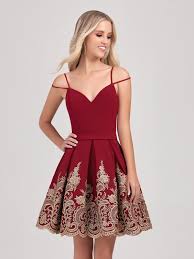 Val Stefani Cocktail Style 3384rd Short Satin Semi Formal Ball Gown Holiday Dr Trendy Cocktail Dresses Cocktail Dresses With Sleeves Perfect Cocktail Dress