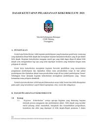 Carta organisasi kurikulum sekolah kebangsaan dato ishak. Dasar Ketetapan Kokurikulum Skbat 2021 Flip Ebook Pages 1 27 Anyflip Anyflip