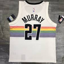 Find the latest jamal murray jerseys, shirts and more at the lids official online store. Men S Denver Nuggets Jamal Murray 27 Nike White Swingman Player Jersey City Edition Denver Nuggets Elmontsoccershop