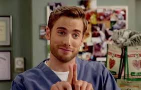 Actor Dustin Milligan played Vet Dr. Ted Mullens, Alexis'