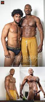 Naked Sword x VoyR: Rhyheim Shabazz and Jeff Virg Images - QueerClick
