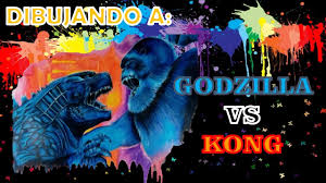 Au început filmările la godzilla vs. Dibujando A Godzilla Vs Kong 2020 Speed Drawing Poster Drawing Godzilla Vs Kong 2020 Youtube