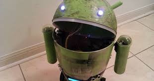 Engadget Tin Can Robots Trash Trash Cans