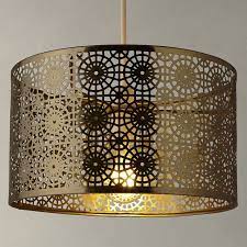 John Lewis Eila Cutwork Shade Nickel Ceiling Lamp Shades Lamp Metal Shades