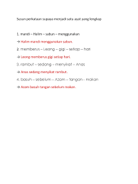 Build sentences using spoken words. Membina Ayat