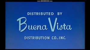Distributed by Buena Vista Distribution Co., Inc. logo (1960) - YouTube