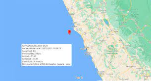 La impactante imagen de los ríos de oro en perú. Temblor Hoy En Lima Sismo De 4 0 Sacudio Huacho Huaura El Lunes 19 De Julio Por La Tarde