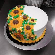 5 out of 5 stars. Self A Double Layered Whipped Cream Sunflower Cake Cakedecorating