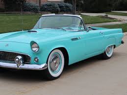 Image result for Snowshoe White 1955 Thunderbird