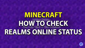 If you see either of these at the site, chances are the servers are down. How To Check Minecraft Realms Live Server Status