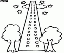 Discover thanksgiving coloring pages that include fun images of turkeys, pilgrims, and food that your kids will love to color. Skyscraper Very High Building Coloring Page Printable Game