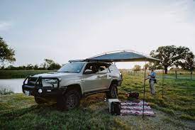 Moonshade The Simple Portable Awning That Fits Almost Any Vehicle In 2020 Portable Awnings Van Life Anchor Systems