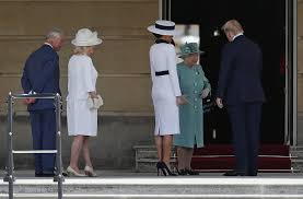 Trump arrives in UK for visit with ...