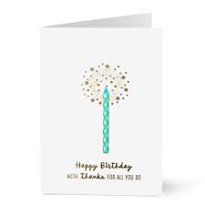 Choosing a birthday card is just half the battle; 25 Sentiments For Staff Birthday Cards Hallmark Business Connections