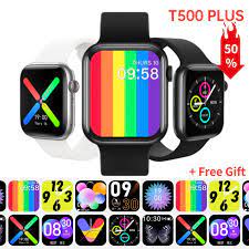 Descubre la mejor forma de comprar online. 2020 New T500 Plus Smart Watch 44mm Series 5 Bluetooth Call Smartwatch Full Touch Heart Rate Monitor For Ios Android Shopee Philippines