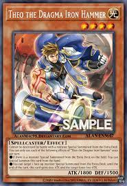 Theo The Dragma Iron Hammer By Alanmac95 On Deviantart Yugioh Cards Yugioh Collection Cards