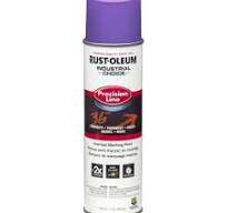 Rust-Oleum 1869838 M1800 Water-Based Precision-Line Inverted Marking Paint  Aero, Fluor. Purple, Lot of 12