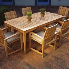 Kingsley Bate Amalfi Modern Classic Teak Outdoor Dining Arm Chair In 2020 Patio Dining Set Outdoor Dining Set Rectangular Dining Set