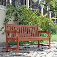 Some of the most reviewed products in wood frame outdoor benches are the walker edison furniture company boardwalk dark brown acacia wood outdoor bench with 84 reviews and the vifah baltic 5 ft. 5 Ft Outdoor Wooden Garden Bench With Armrests Buy Online In Botswana At Botswana Desertcart Com Productid 122241121
