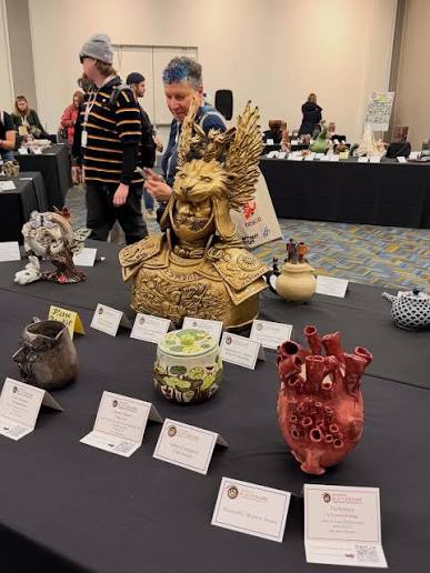 The k-12 had a slightly different hit for me this year. It was hard not to  get overwhelmed. @elvishpotter.art has said one of her students got into  k-12 show that's really exciting,