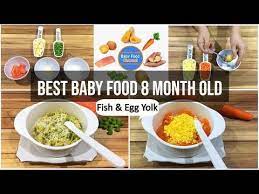 Best Baby Food 8 Month Old Recipes With Fish And Egg Yolk Youtube Baby Food 8 Months Baby Food Recipes Baby Food 8 Month Old