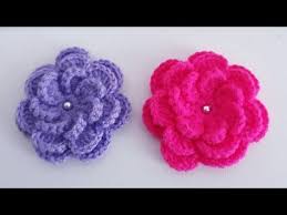 Orgu Gul Yapimi Crochet Flower Rose Katkat Gul Youtube Tig Isi Semasi Orgu Tig Isleri