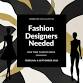FASHION DESIGNERS NEEDED FOR NYFW event in New York, NY