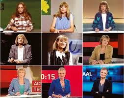 Bloopers van wat er mis ging bij het belgische vrt journaal Martine Tanghe Veertig Jaar Nieuwsanker Van Rooie Martine Tot Enthousiaste Oma Tv Hln Be