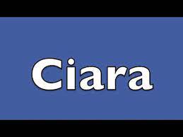 How to say ciara in english? How To Pronounce Ciara The Irish Name Youtube