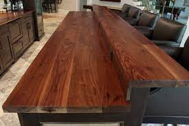 Welcome to rooftop restaurant & bar in walnut creek. Custom Walnut Counter With Raised Bar Top J Aaron