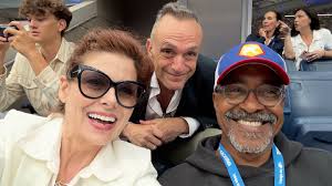 My favorite event of the year ~ the US OPEN! It is always a thrill to be at  the Men's Finals, but @Cadillac 's suite was unmatchable. My buddy  @realpjacobson and I