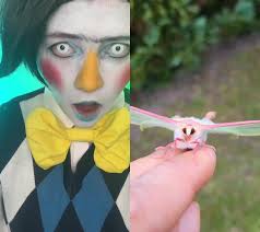 #duet with @MothManBart He’s so autistic, just like me. #moth #frankfrankly  #frankfranklycosplay #basicamoeba #welcomehomepuppetshow #actuallyautistic