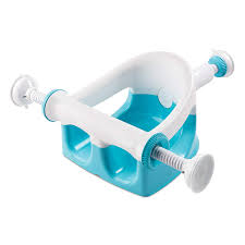 Amazon Com Summer My Bath Seat Aqua Baby Bathtub Seat For Sit Up Bathing Provides Backrest Support And Suction Cups For Stability This Baby Bathtub Is Easy To Set Up Remove And