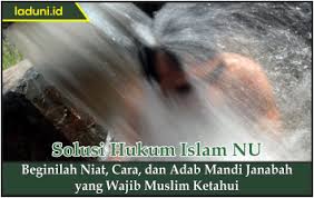 Disebut wajib karena mandi ini diwajibkan bagi kaum muslimin agar kembali suci dari hadats besar, baik setelah haid, nifas, berhubungan atau sebab lainnya. Beginilah Niat Cara Dan Adab Mandi Janabah Yang Wajib Muslim Ketahui Thaharah Bersuci Laduni Id