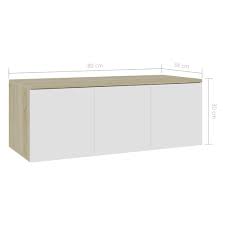 2, tv schrank modernes lowboard in weiss walnuss 190 cm, tv schrank nussbaum weiß, lowboard juno ii 200x40x40 cm weiß eiche tv board tv möbel this tv schrank nussbaum weiß graphic has 16 dominated colors, which include white, costa del sol, buccaneer, mine shaft, metallic sunburst. Tv Schrank Weiss Sonoma Eiche 80x34x30 Cm Spanplatte Sinni Ch