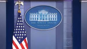Click the '+' icon next to where it says 'choose virtual background'. The White House Briefing Virtual Backgrounds