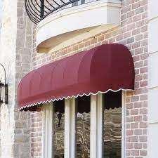 Awntech Chicago 2 D Elongated Dome Window Awning En 2021 Toldo Fachadas De Tiendas Fachadas