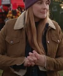 Melinda Monroe Virgin River Brown Sherpa Jacket