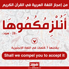 إعجاز اللغة العربية كلمة واحدة في القرآن يقابلها عدة كلمات أجنبية