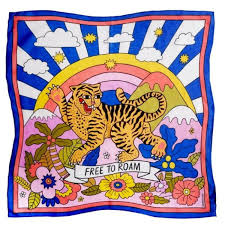 Free To Roam Bandana Bandana Design Animal Illustration Illustration