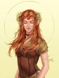 Crittersrpg On Twitter Critical Role Fan Art Elf Druid Elf Art