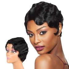 Wig Finger Waves Short Hair 1920's Style Short Dirty Blonde Finger Wave  Vintage Style