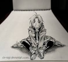Special 3d Sketch Edward Elric Edward Elric Fullmetal Alchemist Fullmetal Alchemist Brotherhood