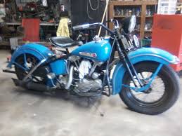 Image result for Dark Blue 1946 Motorcycle