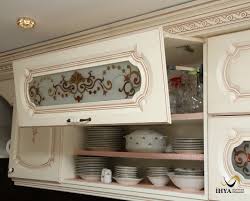 Mutfak Dolap Kapak Cam Kitchen Cabinet Elevator Door Stained Glass Mobilya Dolaplar Furniture