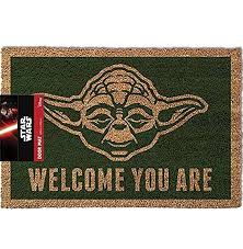 Star Wars Dekoration Fussmatte Mit Yoda Motiv Super Geschenkidee Zum Geburtstag Oder Zu Weihnachten Starwars Star Wars Office Star Wars Decor Star Wars Yoda