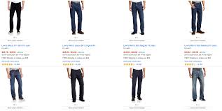 amazon slashes prices on levis jeans for men women and